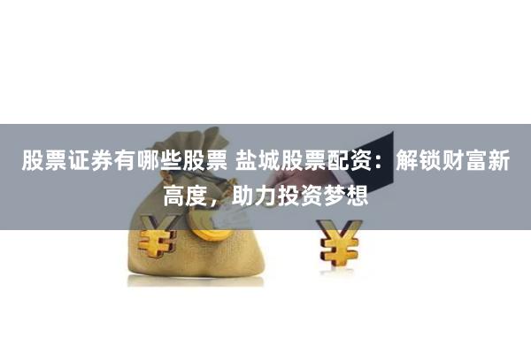 股票证券有哪些股票 盐城股票配资：解锁财富新高度，助力投资梦想